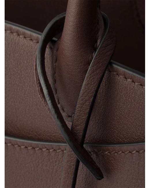 Prada Brown Prelude Large Leather Handbag