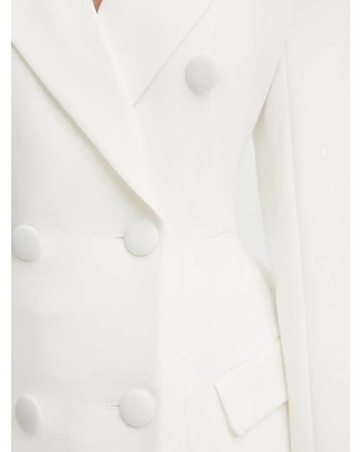 Bardot White Janna Hourglass Mini Dress