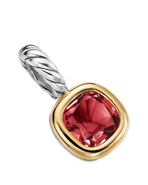 David Yurman Metallic Mini Cushion Cut Amulet