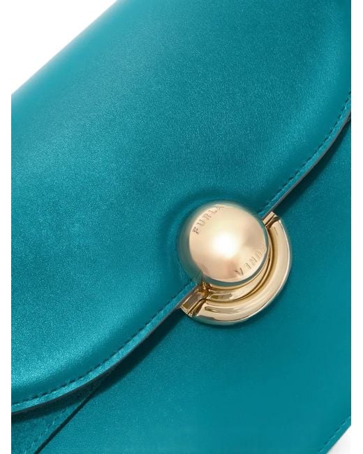 Furla Blue Sfera Cross Body Bag S