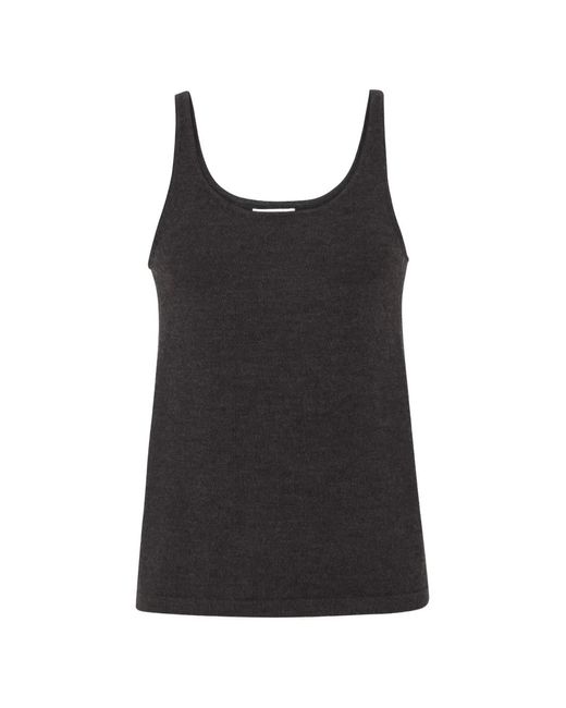 DL1961 Black Scoop-Neck Tank Top