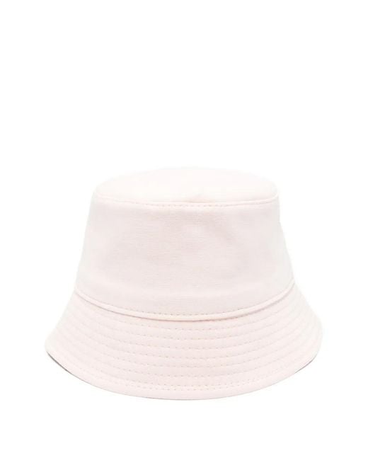 Ruslan Baginskiy Pink Logo-Patch Bucket Hat