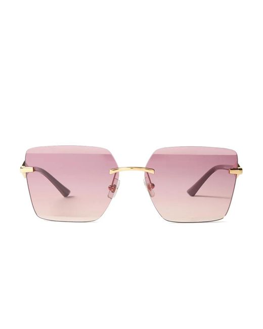Jimmy Choo Pink Isaline Sunglasses