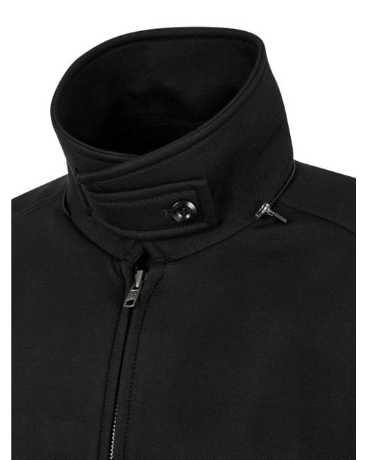 Studio Tomboy X Black Detachable-Hood Zip-Up Jacket