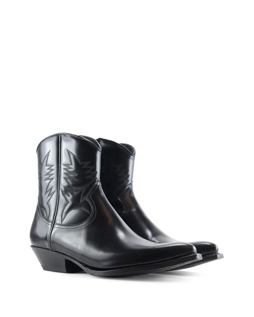 Notabene Black Django Leather Boots