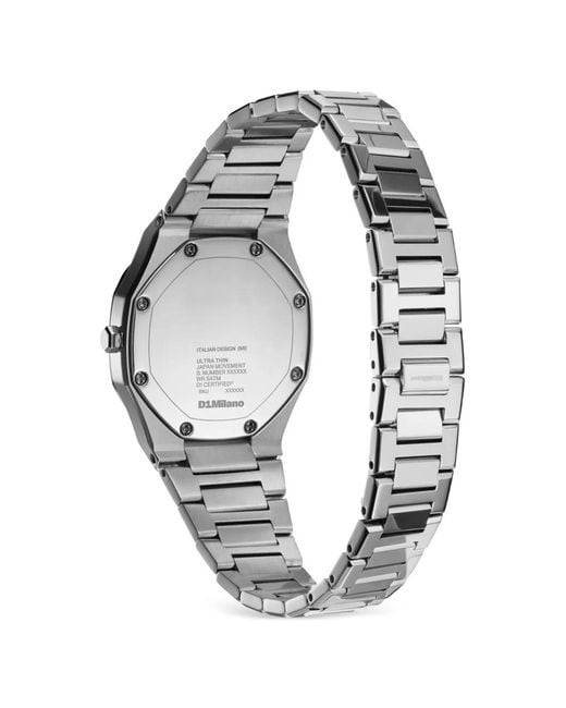 D1 Milano Gray Ultra Thin 30Mm Watch