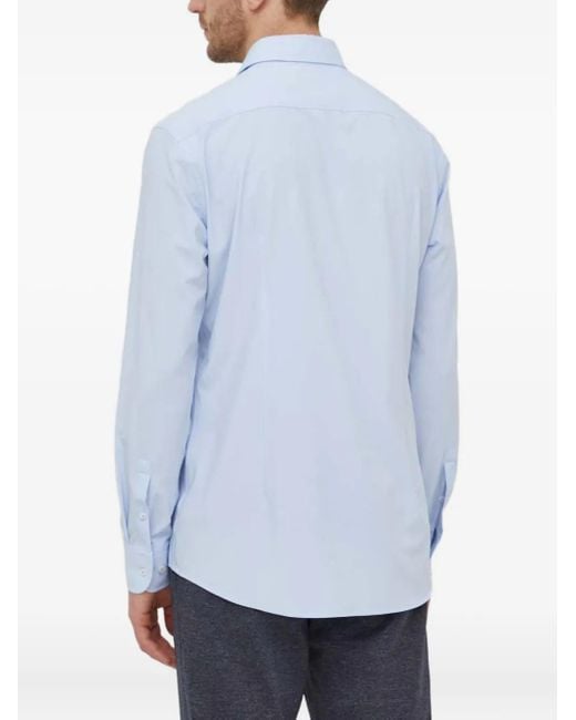 Boss Blue Buttoned Shirt for men