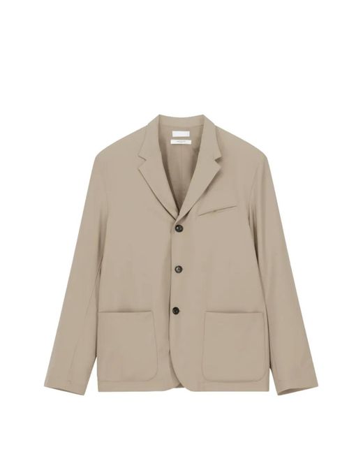 Cellar Door Natural Jake Button-Fastening Blazer for men