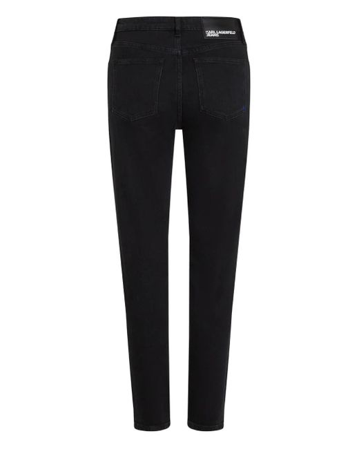 Karl Lagerfeld コットン ジーンズ Black