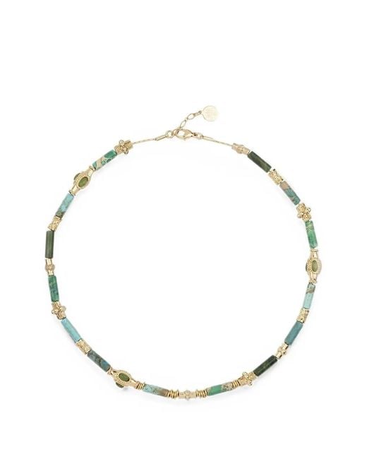 Gas Bijoux Metallic Kali Beaded Necklace