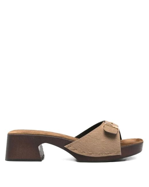 Khaite Brown 50Mm Britt Sandals