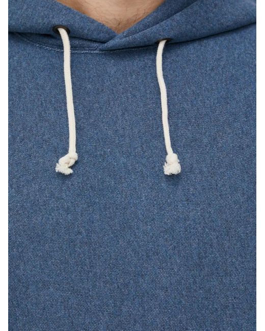 Champion Blue Drawstring Hoodie for men