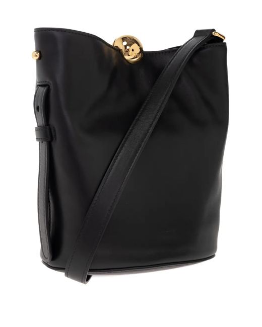 Furla Black Mini Sfera Soft Shoulder Bag