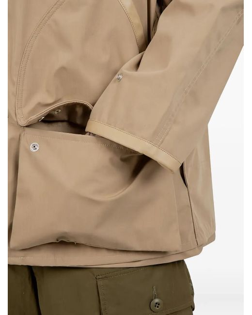 Beams Plus Jacke mit Kapuze in Natural für Herren