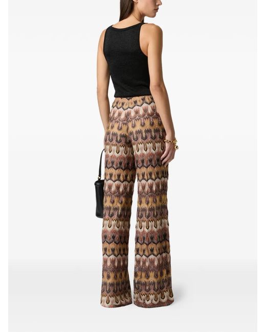 Missoni Natural Patterned Trousers