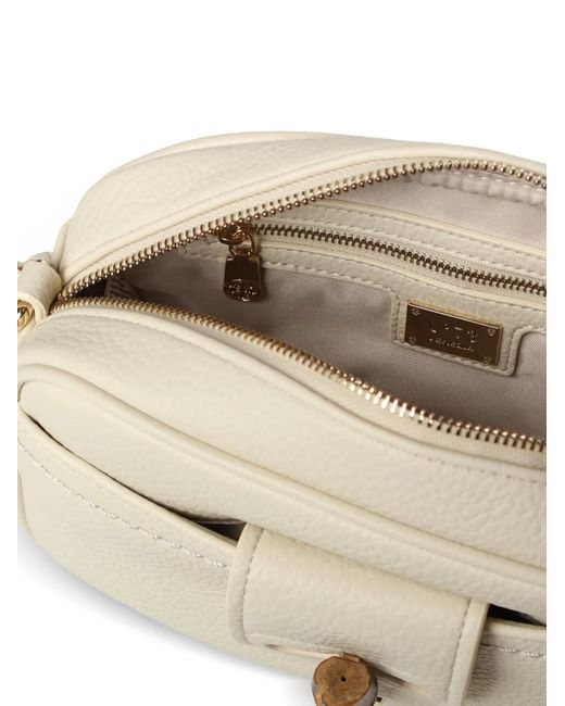 V73 Natural Bamboo Clasp Shoulder Bag