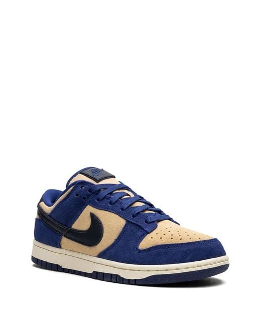 Nike Blue Dunk Low Lx Suede" Sneakers