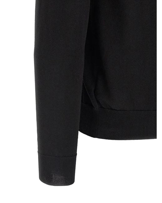 Pull En Coton Zanone pour homme en coloris Black