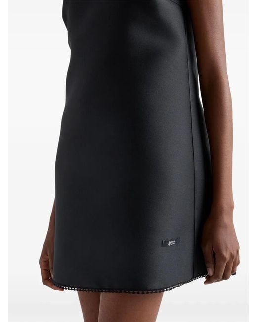 Prada Black Scuba Mini-Dress