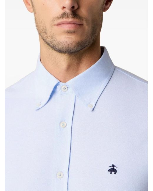 Brooks Brothers Blue Oxford Shirt for men