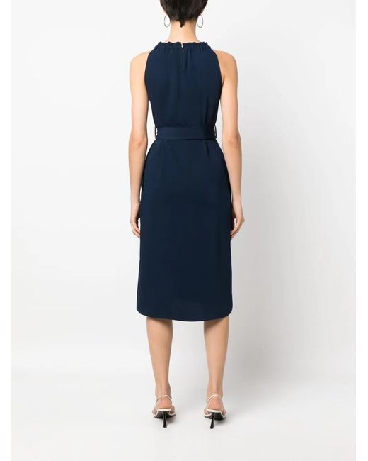 P.A.R.O.S.H. Blue Tank Sleeve Dress