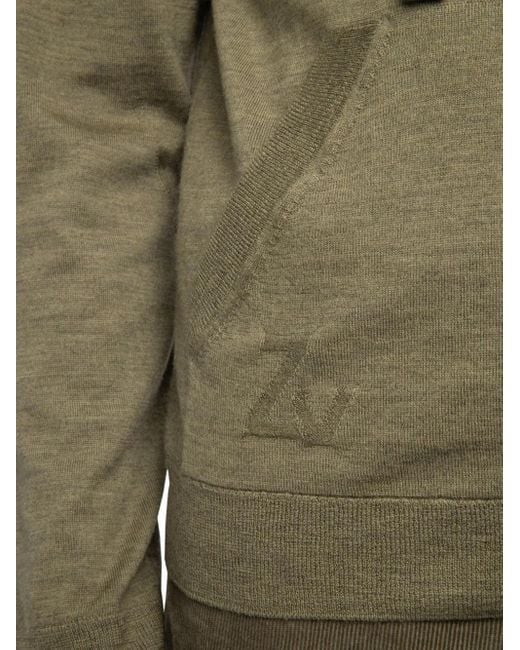Zadig & Voltaire Clash Kapuzenjacke in Green für Herren