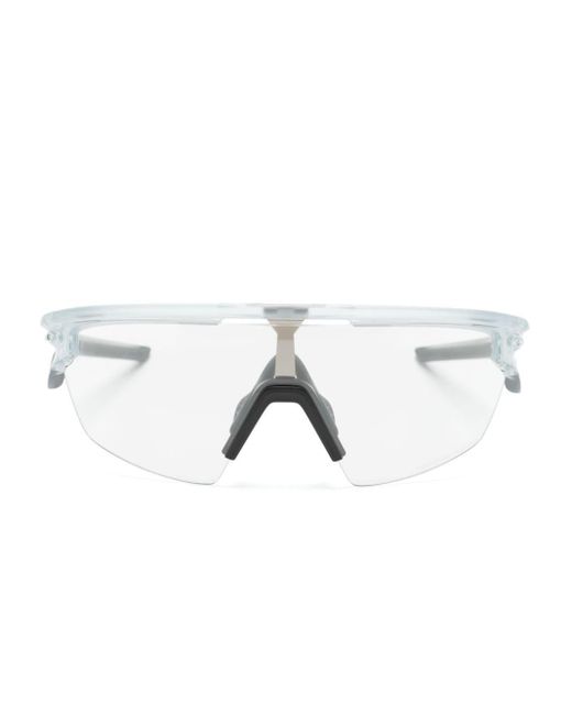 Gafas de sol Sphaera con montura estilo escudo Oakley de color Gray