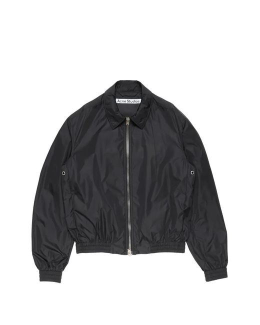 Chaqueta Con Cremallera Acne de hombre de color Black