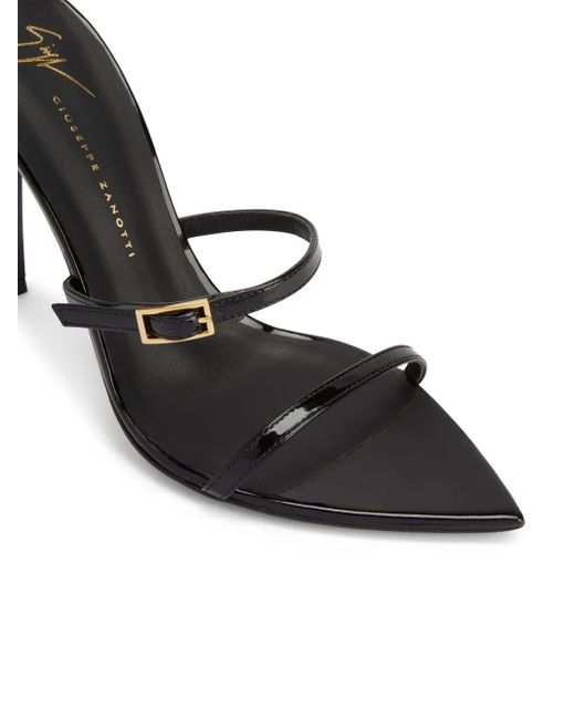 Giuseppe Zanotti Black 105Mm Intriigo Abely Sandals