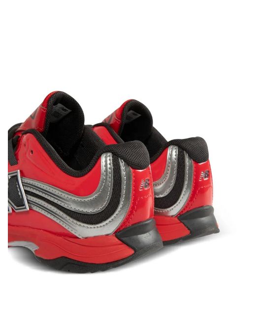 New Balance Red Rc56 Logo-Patch Sneakers for men
