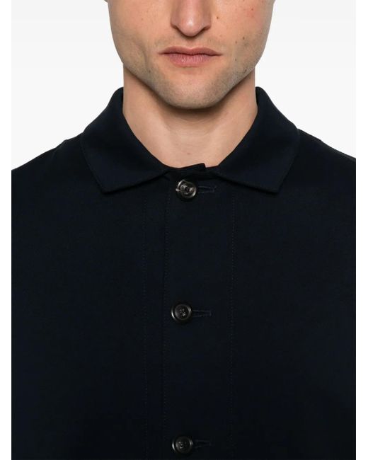 Circolo 1901 Blue Piqué-Weave Shirt for men