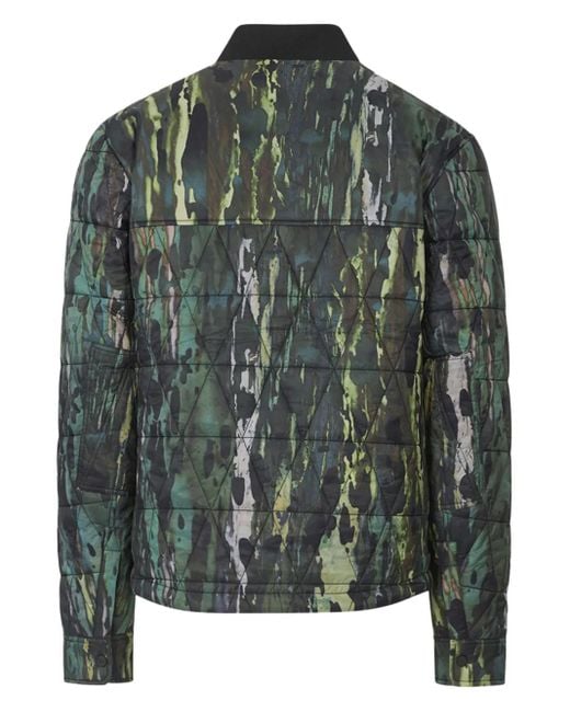 Aztech Mountain Green Corkscrew Insulated Shirt Jacket for men