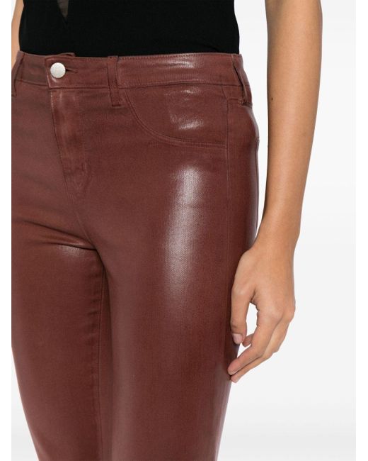 L'Agence Ruth High Waist Jeans in het Brown