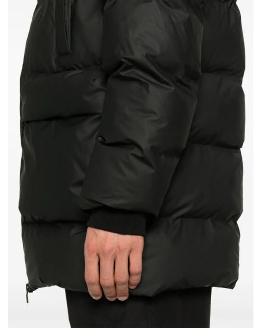 Rains Black Alta Coat