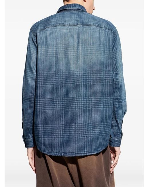 DIESEL Blue Shirt for men