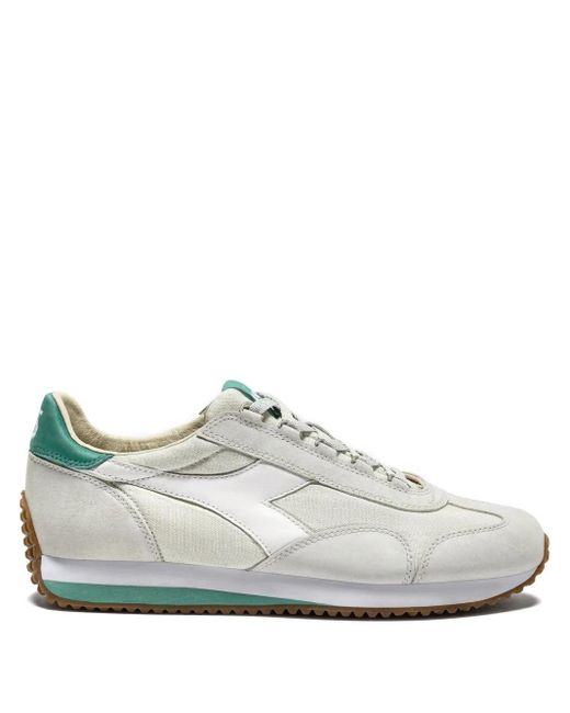 Diadora White Equipe Canvas Sw Evo Sneakers