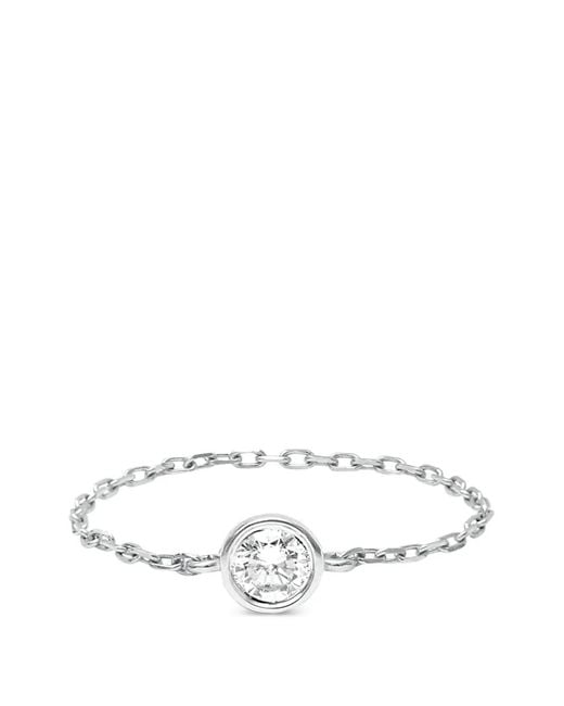 Djula White Magic Touch Ring Mit Diamanten