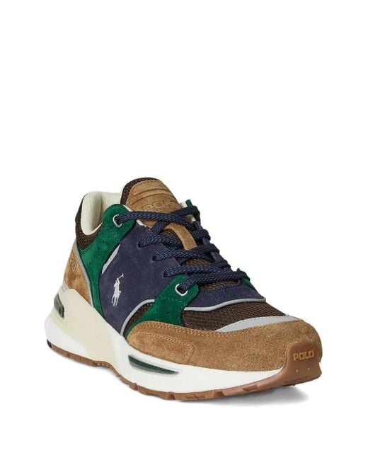 Polo Ralph Lauren Blue Trackster 250 Sneakers for men