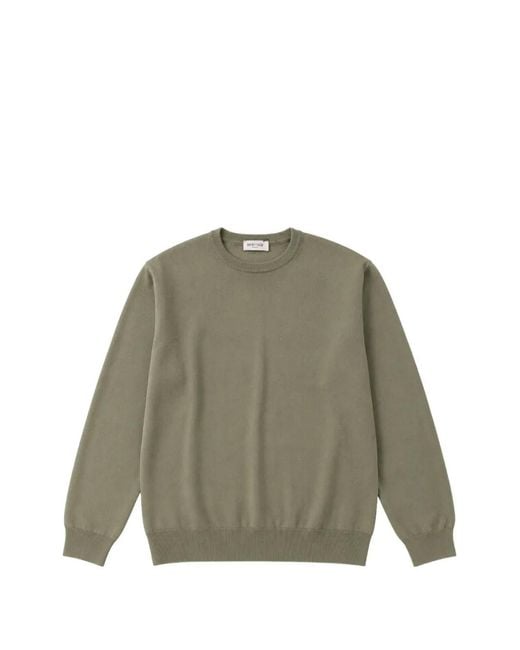 Heritage Green Long-Sleeve Sweater for men