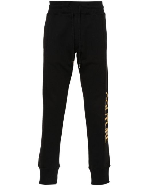 Pantaloni sportivi con stampa di Versace in Black da Uomo