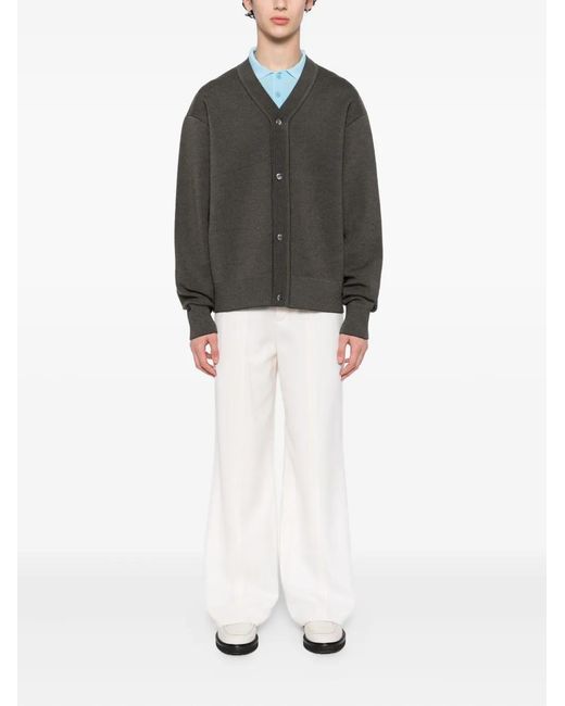 Jacquemus Black Buttoned Cardigan for men