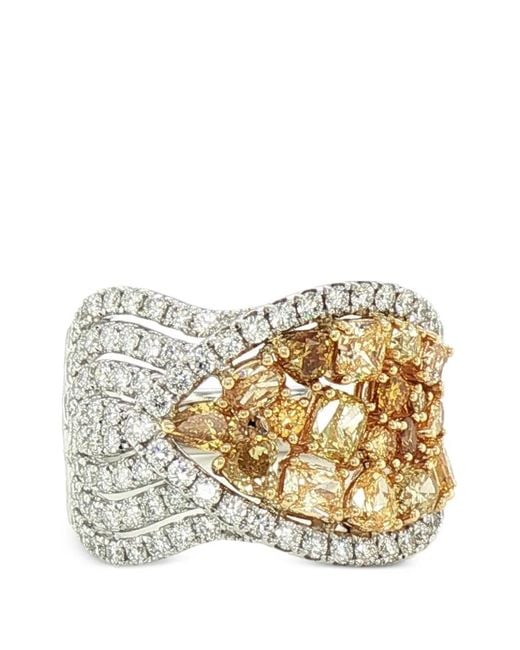 HYT Jewelry Metallic Diamond Ring
