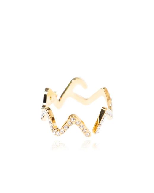 Marni Metallic Symbol Ring