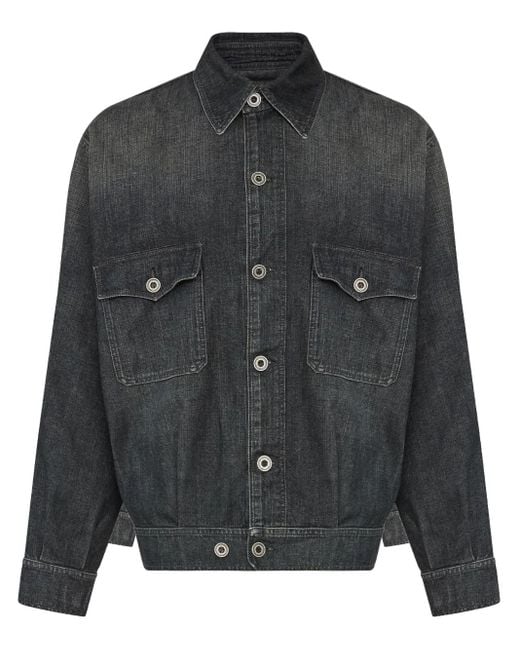 メンズ Maison Margiela デニムジャケット Black