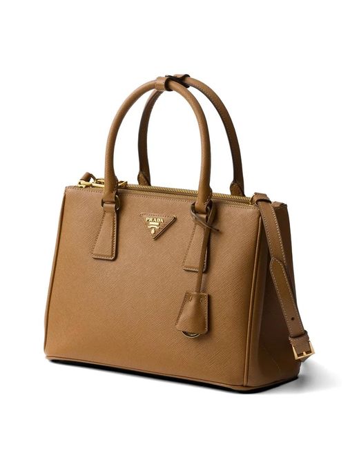 Prada Brown Medium Galleria Tote Bag