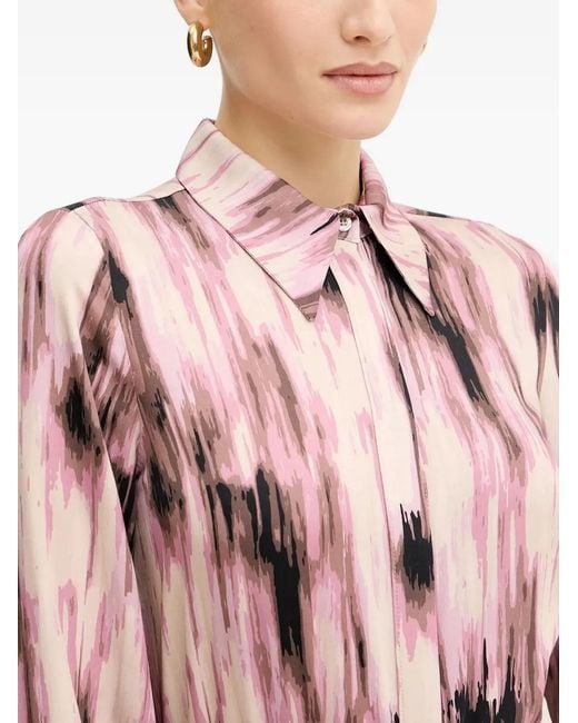 Silvian Heach Pink Button-Cuff Shirt