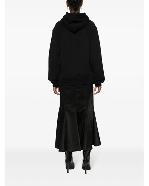 Off-White c/o Virgil Abloh Black Off Midi Dress