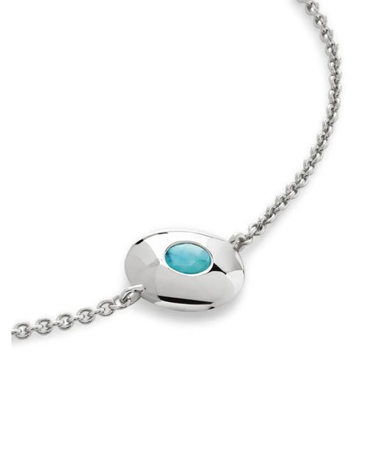 Monica Vinader White December Birthstone Bracelet