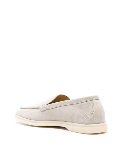 Scarosso Natural Ludovica Suede Loafers