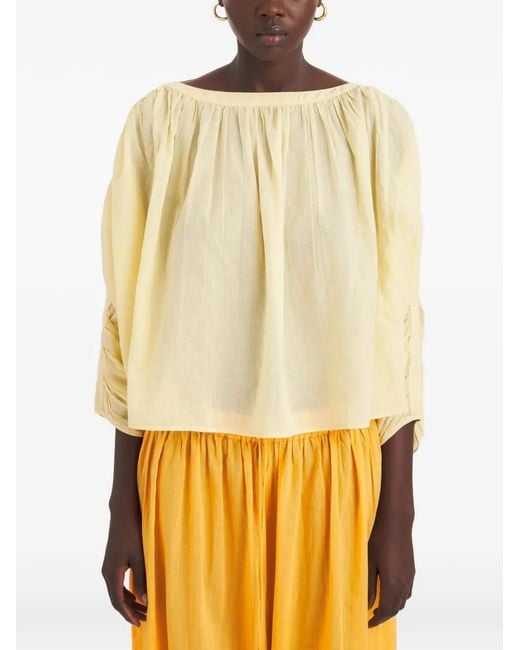 Antik Batik Natural Fruti Long-Sleeve Top